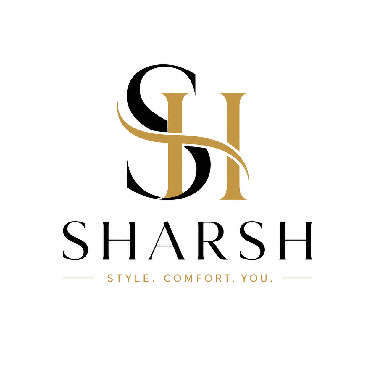 Sharsh official logo with monogram